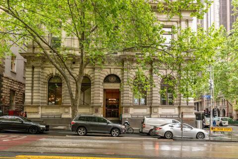 Roma Studio Apartment In Collins Street Melbourne City Exterior foto